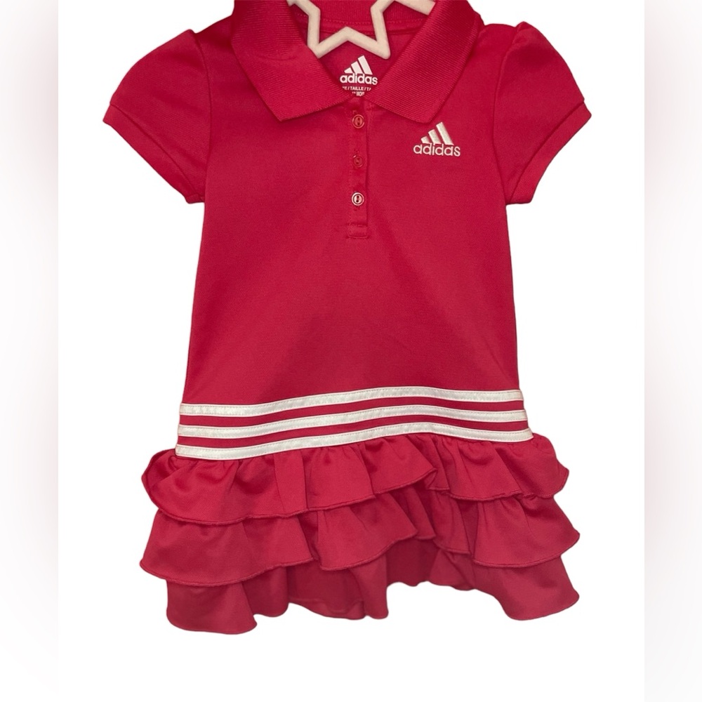 Adidas Hot Pink Dress (18m)
